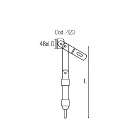Plan de verrou vertical ADEM 423/450