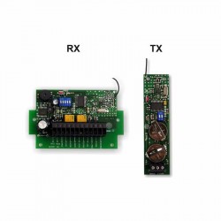 Cartes électroniques du récepteur et de l'émetteur du kit sans fil Aerf KIT WIRELESSBAND 2R