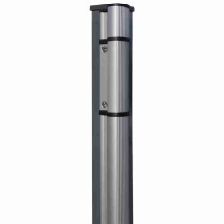 Set de deux ventouses électromagnétiques, avec profil en aluminium Locinox P00010731-SILV