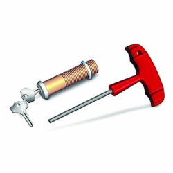Kit de déverrouillage externe rallongé avec clé Roger Technology RL653