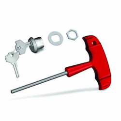 Kit de déverrouillage externe avec clé à code fixe KA3001 Roger Technology RL662
